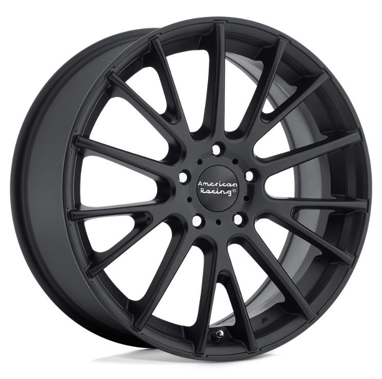 American Racing<br>AR904 Satin Black (17x7)